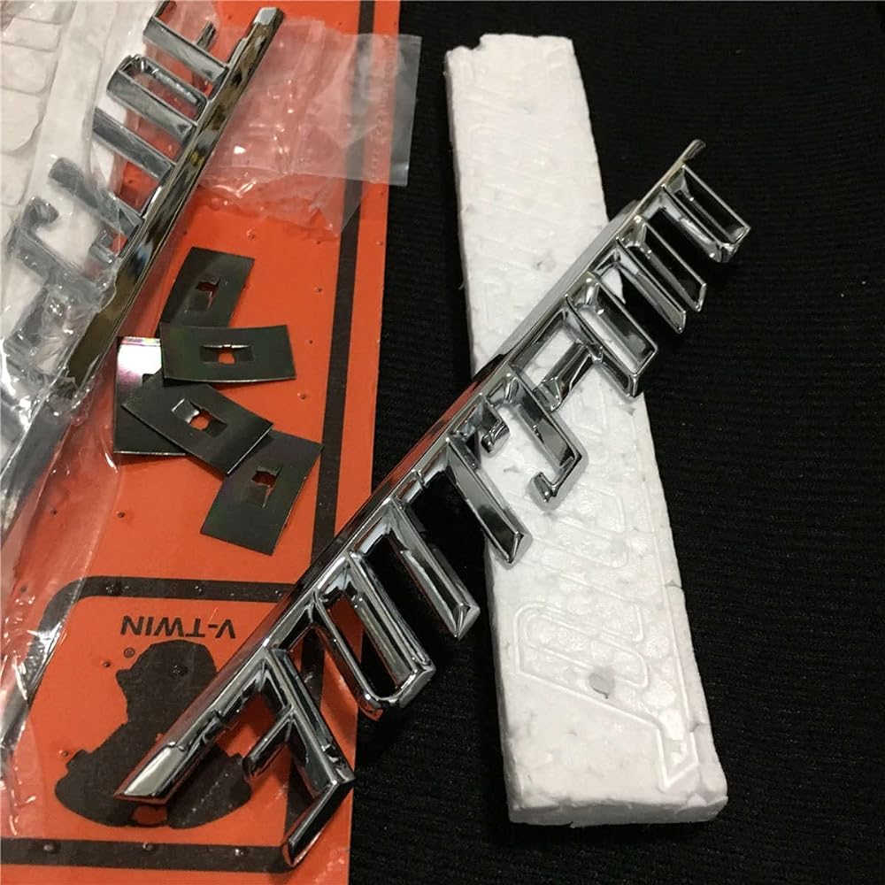 Front Fender Emblem Medalion Name Plate Script Harley Davidson Electric Ride Ultra FLHTCU