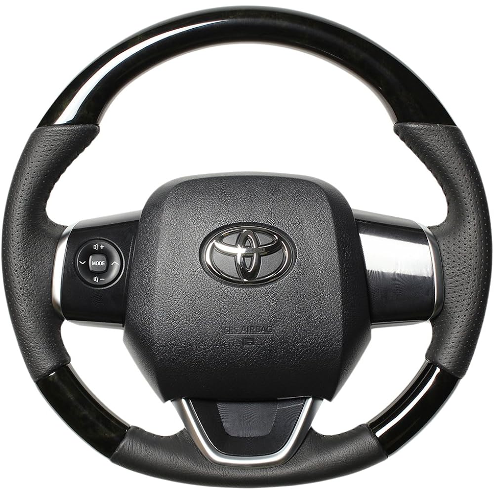 REAL Steering [Sienta (170 series)] Blackwood P130-BKW-BK-SIE
