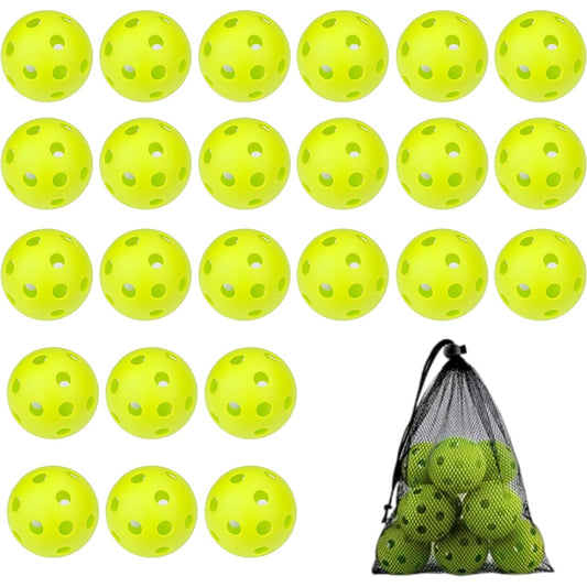 East Leaf Baseball Batting Training Ball, Perforated Ball, Practice, Toss Batting, Tee Batting, Curving Ball Measures, Lightweight, Break-resistant, Non-flying, Light Green, Storage Bag Included