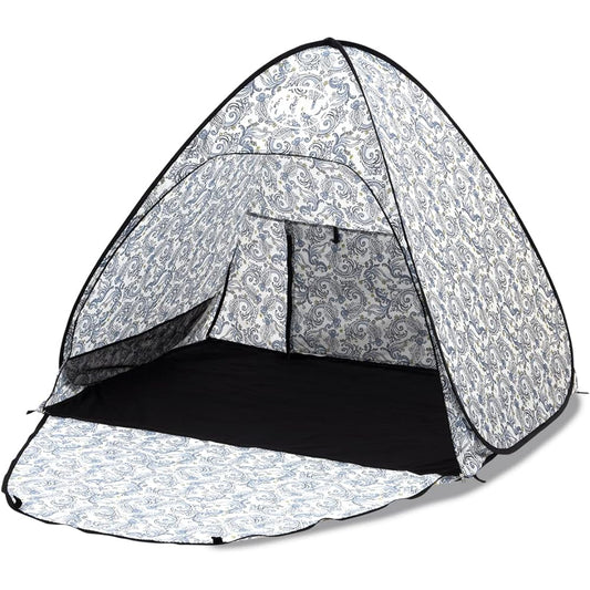 KiU Sunshade Tent Water Repellent UV Protection Pop Up Sunshade M L UPF50+ Easy to Carry Black K269 K294