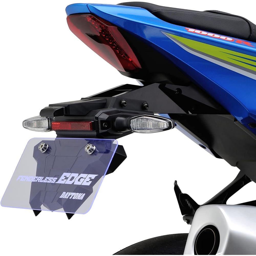 Daytona Motorcycle Fenderless GSX-R1000/R ABS(17) LED license lamp & reflector included Fenderless EDGE 25733