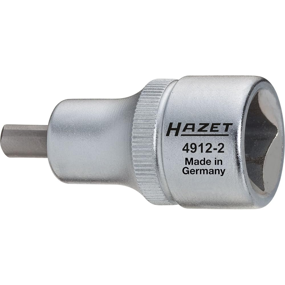 HAZET 4912-2 12.5mm Square Hollow Pin Solid Profile Spreader for Wheel Bearing Housing - Multicolor