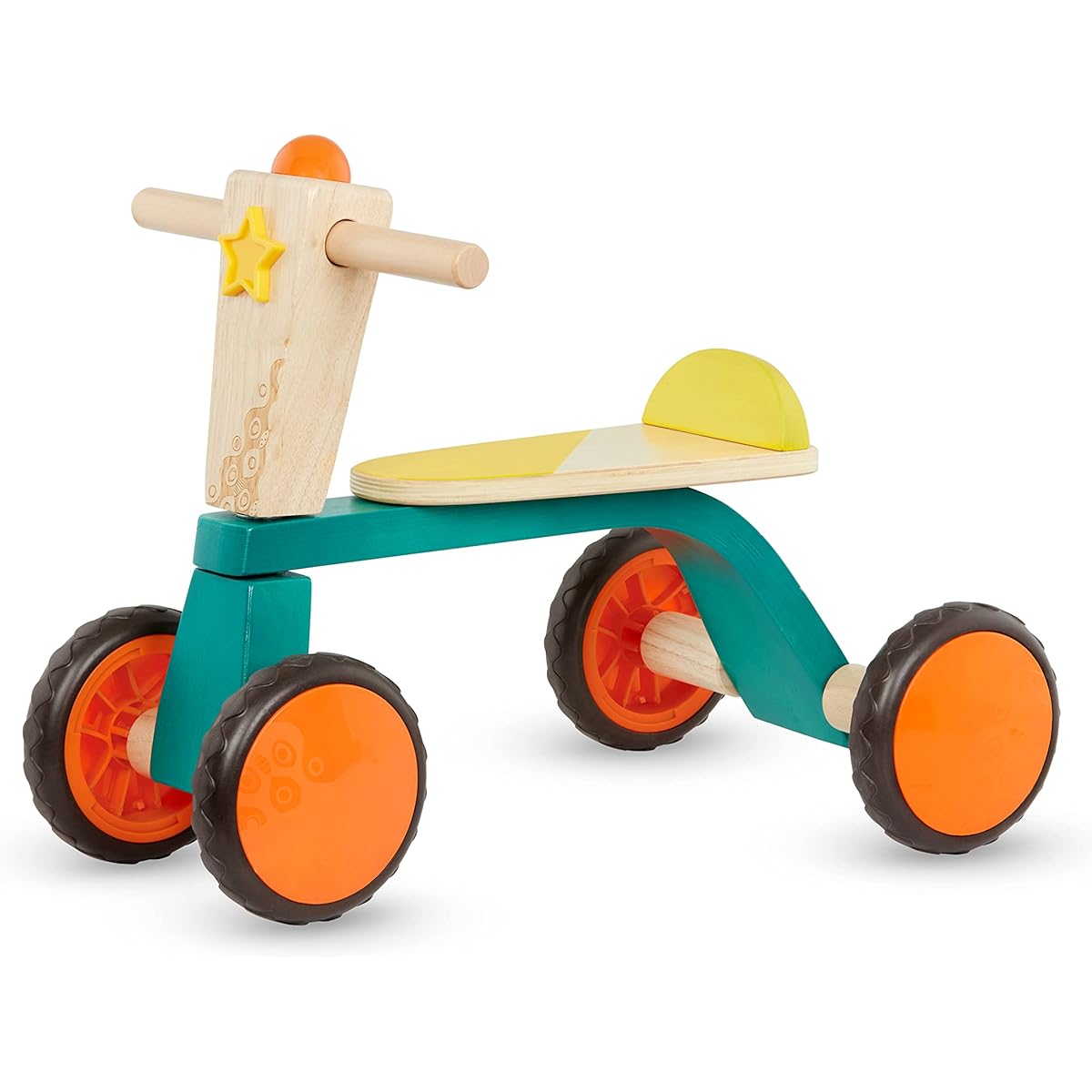 B. toys wooden baby bike riding toy