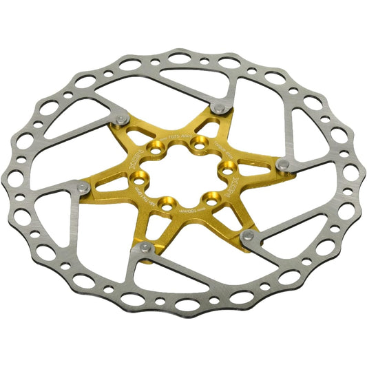 XON XBR-04 Brake Rotor 180 Gold 6 Holes