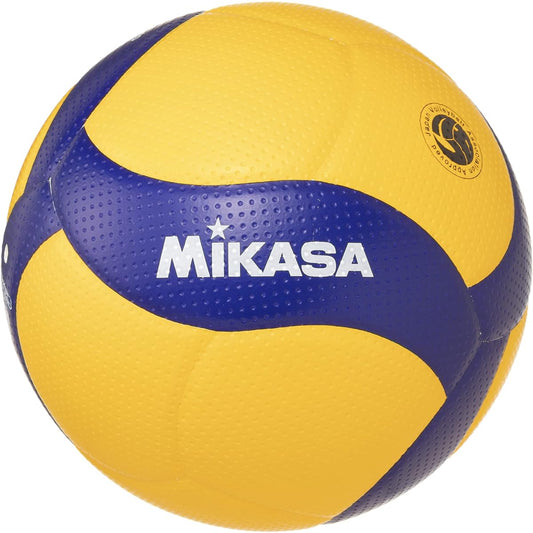 MIKASA Volleyball No. 5 Internationally Certified Ball Certification Ball General/University/High School Yellow/Blue V300W Recommended Internal Pressure 0.3 (kgf/㎠)