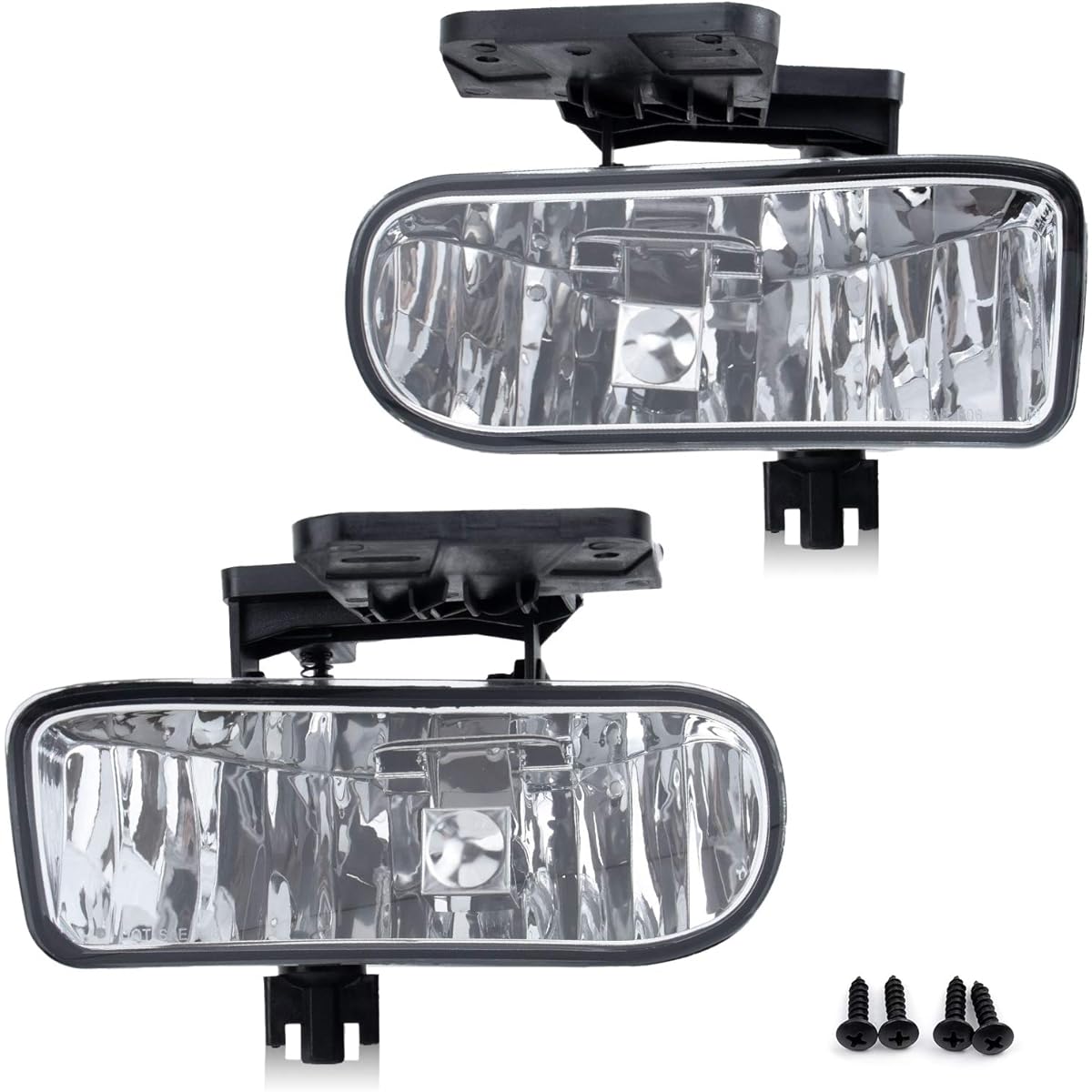 , FL7084 Fit For 1999-2002 Sierra / 2000-2006 Yukon Pickup Truck SUV Clear Fog Lights