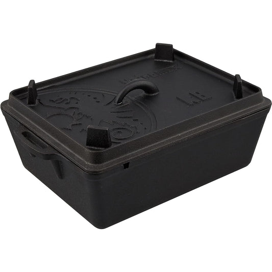 PETROMAX Outdoor Camping Cookware Box-shaped Skillet Loaf Pan [Genuine Japanese Product]