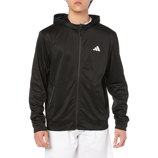 [Adidas] Hoodie Train Essentials Seasonal Training Full Zip Parka DJZ02 Men's