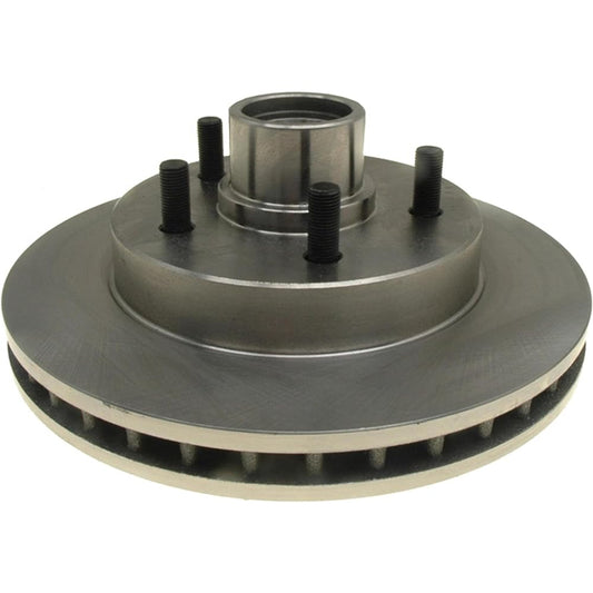 ACDelco 18A296A Advantage Non-Coated Front Disc Brake Rotor and Hub Assembly