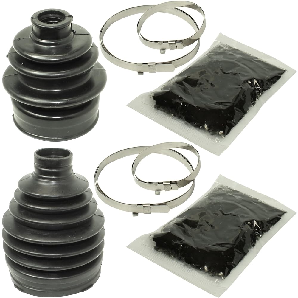 Caltric Rear Axle Outer & Inner Cv Boot Kit Yamaha Grizzly 700 Yfm700Fg 4X4 2009-2011