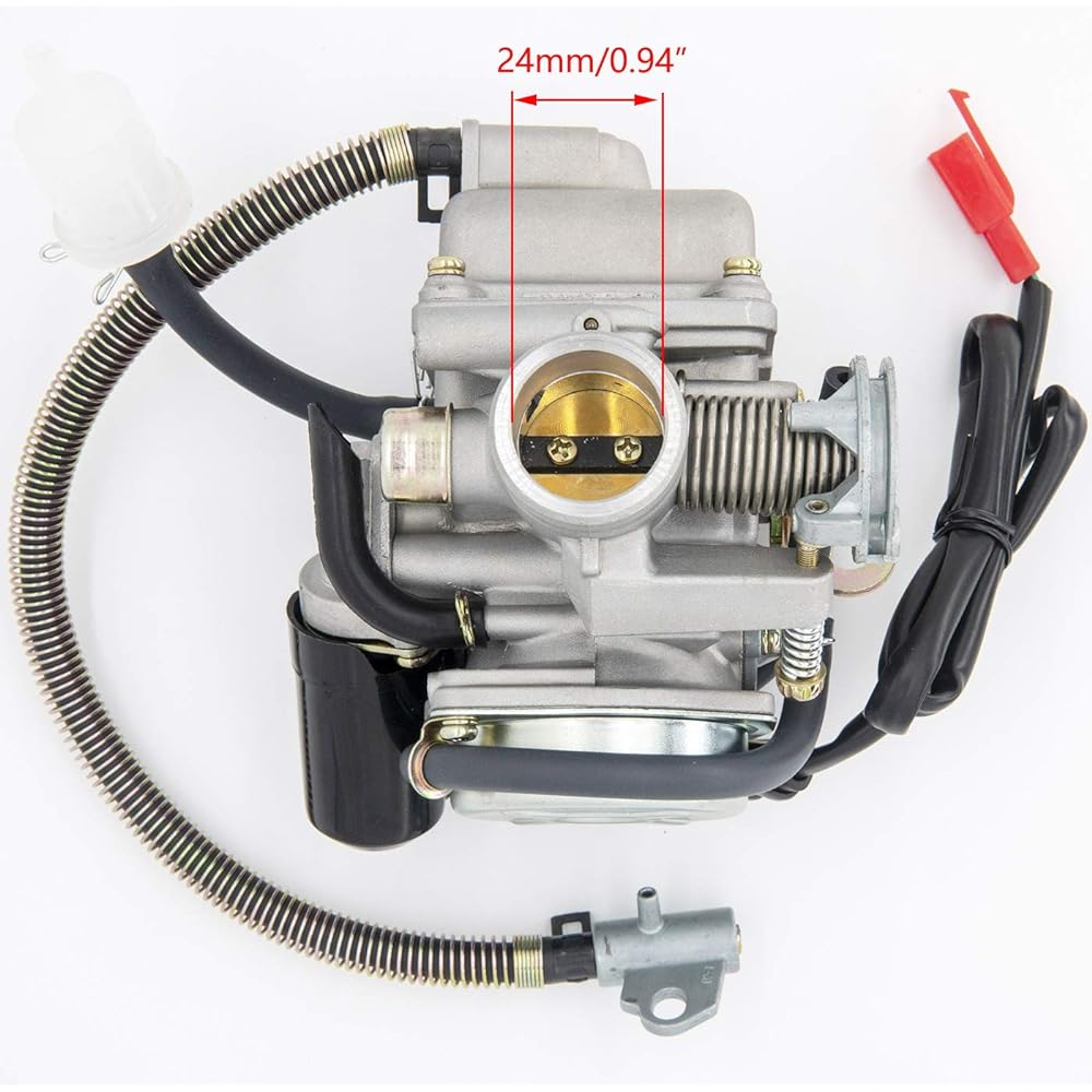 PD24J Carburetor GY6 150cc 125cc 4 Stroke Electric Chalk Auto Vice Cutter