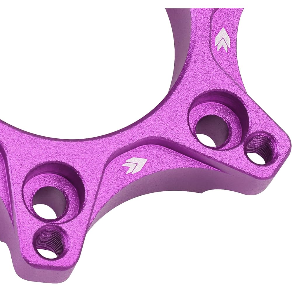NRG Innovations SRK-LOTH-PP Purple Gaming Steering Wheel Hub Adapter Logitech G923 G920 G27 Compatible 6 x 70mm Bolt pattern
