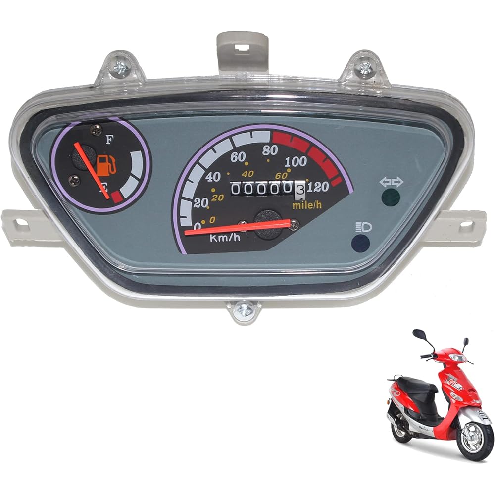 Minho Gas Gauge Auto Bai Speedometer Push Deter to Tachometer GY6 for TAOTAO 50CC