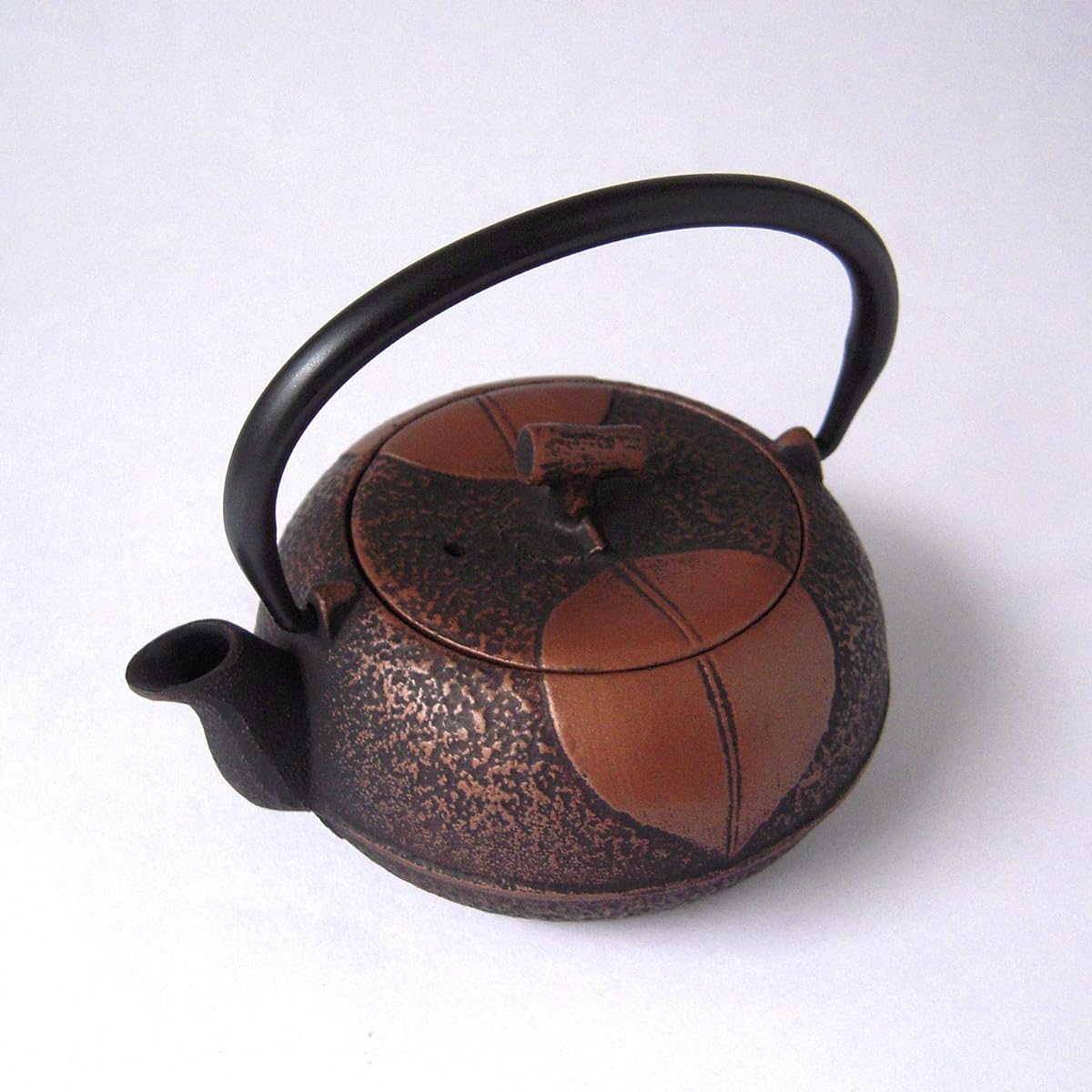 Nanbu Tekki Teapot Yuzu -Yuzu- 0.3L Col. Copper Black