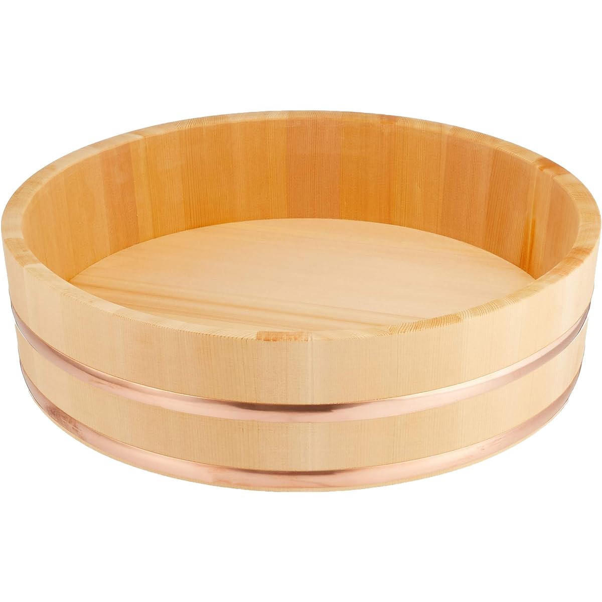 EBM Sawara rice table 39cm 1 sho copper tag
