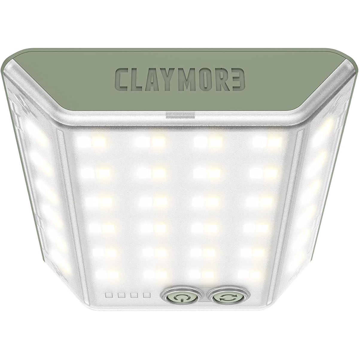 Prism Rechargeable Mobile LED Lantern CLAYMORE 3FACE mini CLF-500MG Moss Green