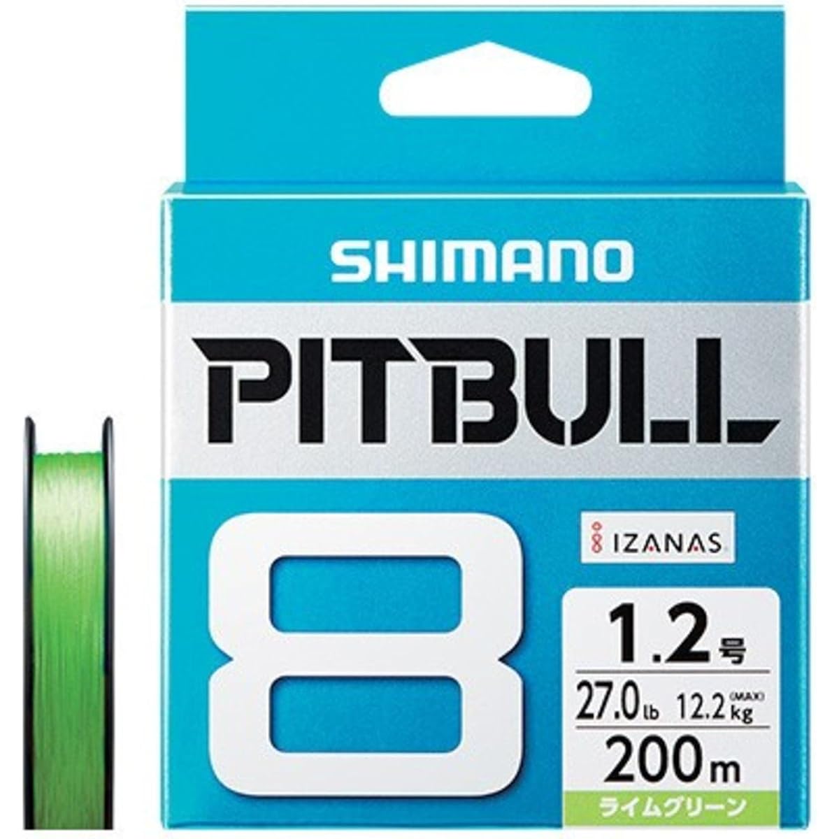 SHIMANO PE line Pitbull 8 strands 200m PL-M58R