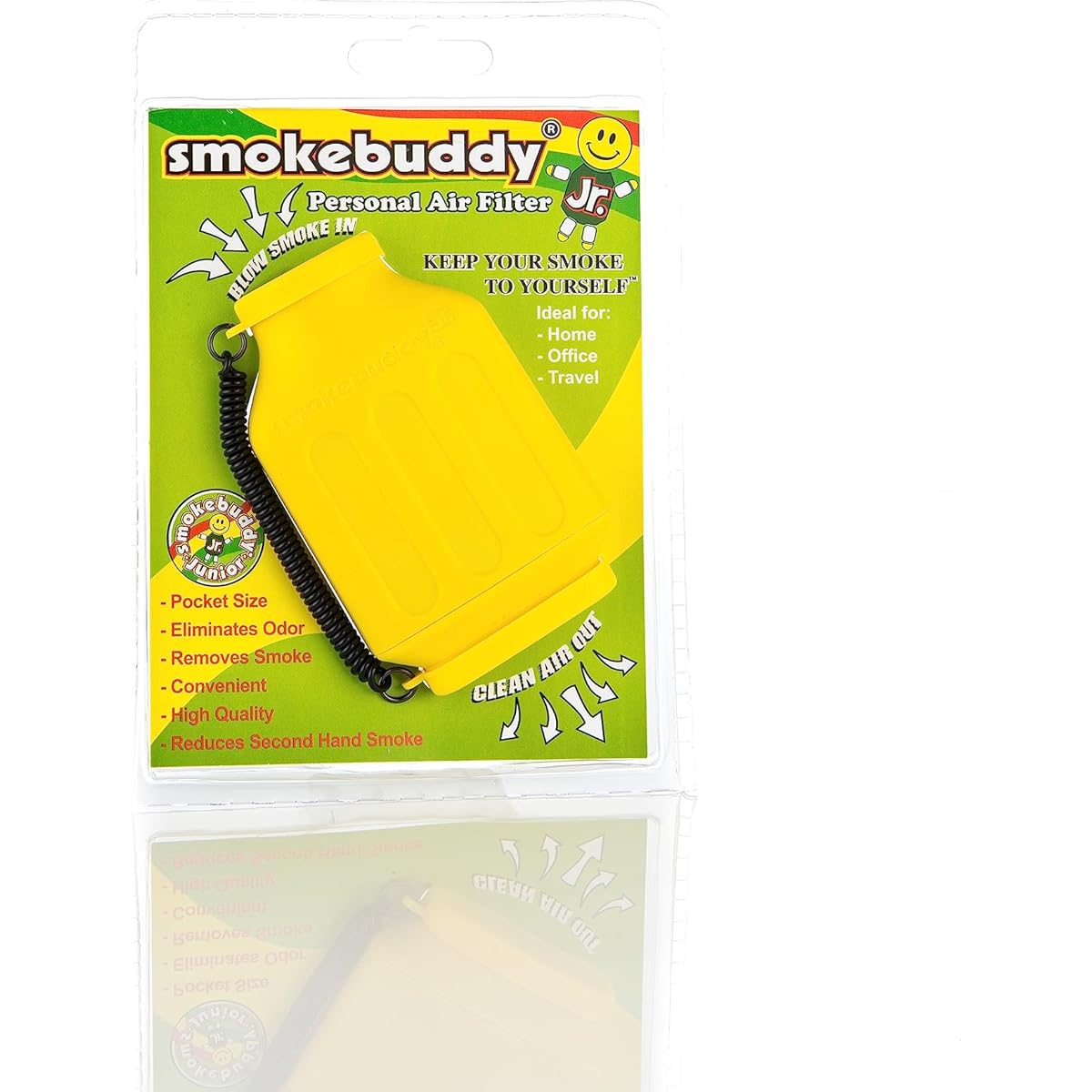 Smoke Buddy Smoke Buddy Jr Yellow Personal Air Filter