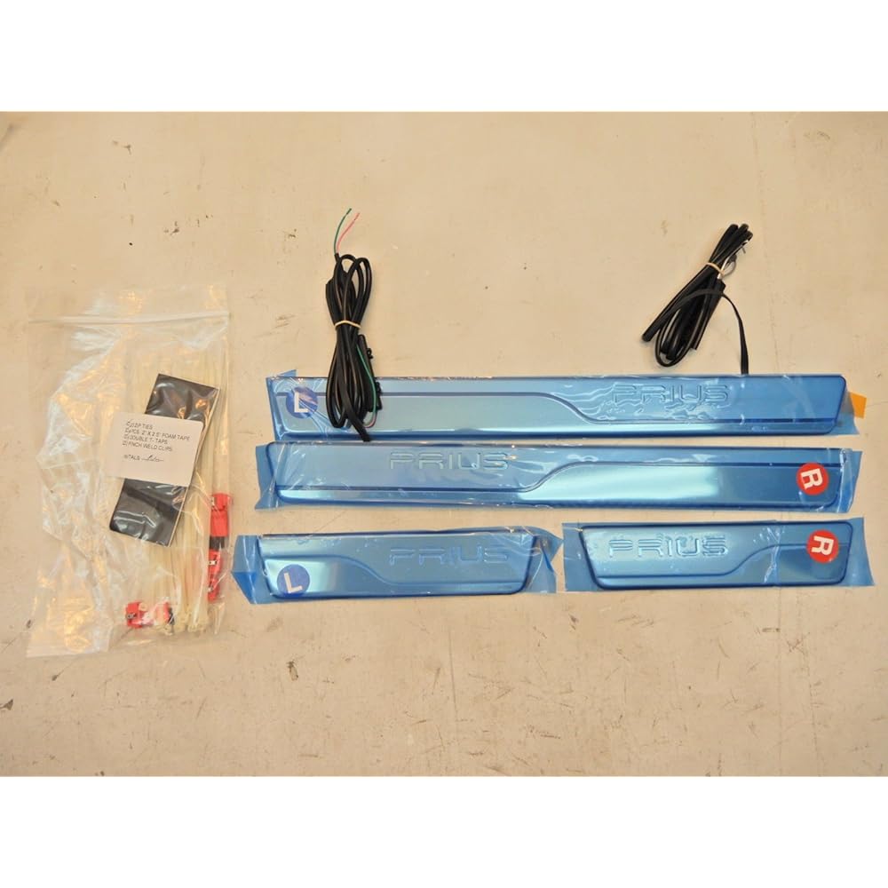 US Toyota Genuine Toyota Prius 50 Series 2015-2023 type LED LED Light Door Protector Scuff Plate