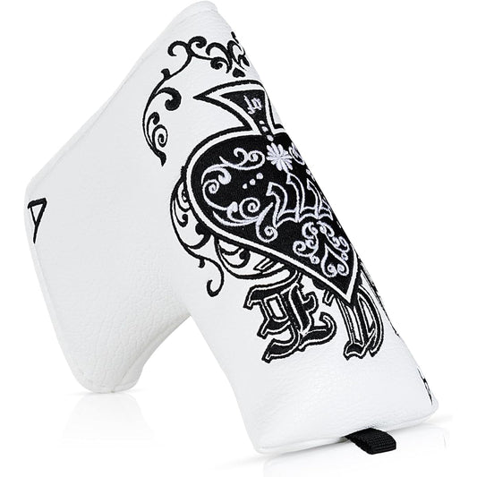 mytag Putter Cover Head Cover High Quality Leather Magnetic Closure Pin Type Putter Cover A