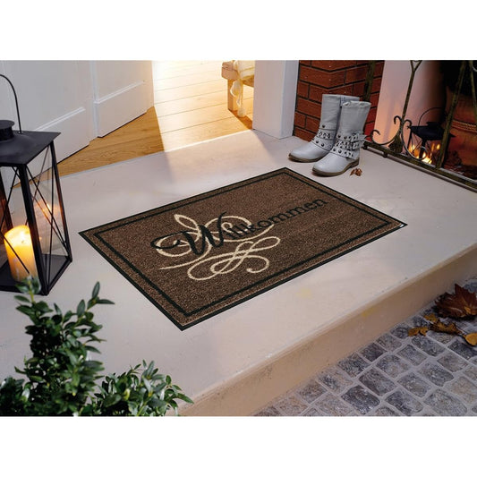 Cleantex Japan wash+dry Entrance Mat Flori 50×75cm AB00287