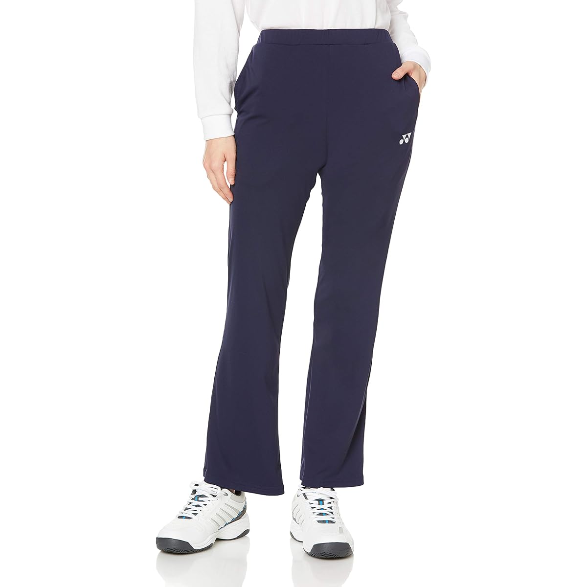 [Yonex] Women's Tennis Pants, Knit Warm-up Pants
