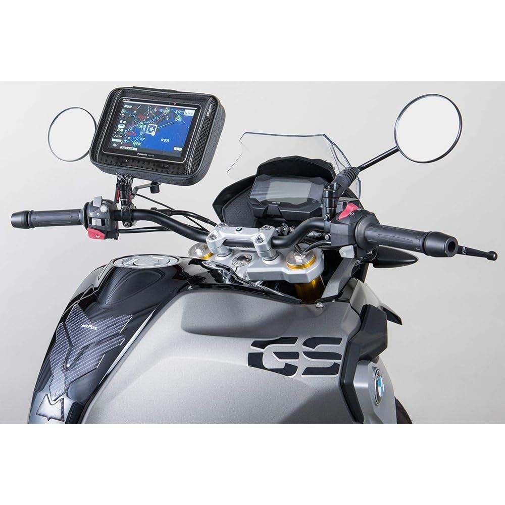 TANAX MOTOFIZZ Digicase Mount AC-XL (Mirror Mount) MF-4740 XL Size