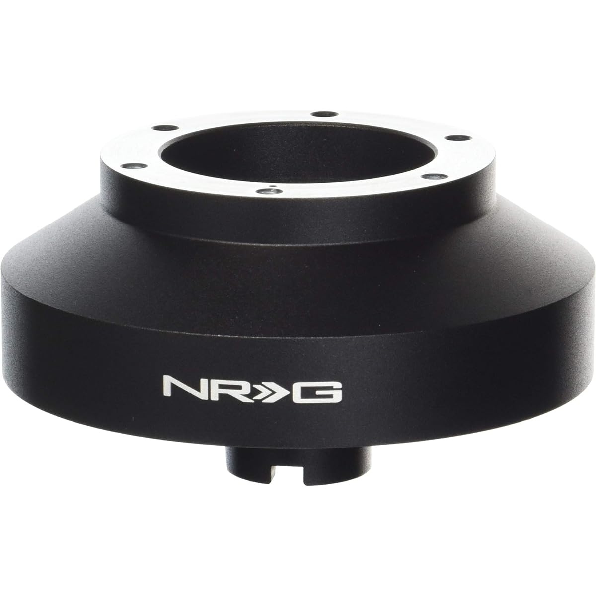 NRG Innovations NRG-SRK-131H Racing style, steering wheel Quick release short hub adapter, 6 x 70mm bolt pattern, black body