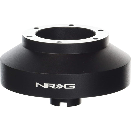 NRG Innovations NRG-SRK-131H Racing style, steering wheel Quick release short hub adapter, 6 x 70mm bolt pattern, black body