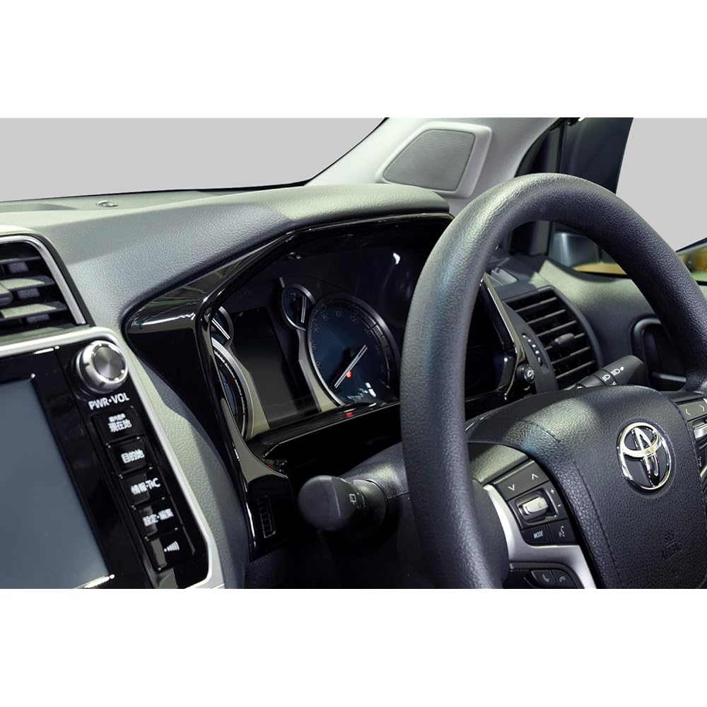 SecondStage Toyota Land Cruiser Prado 150 Series Late Model Meter Panel Piano Black/T389BLK