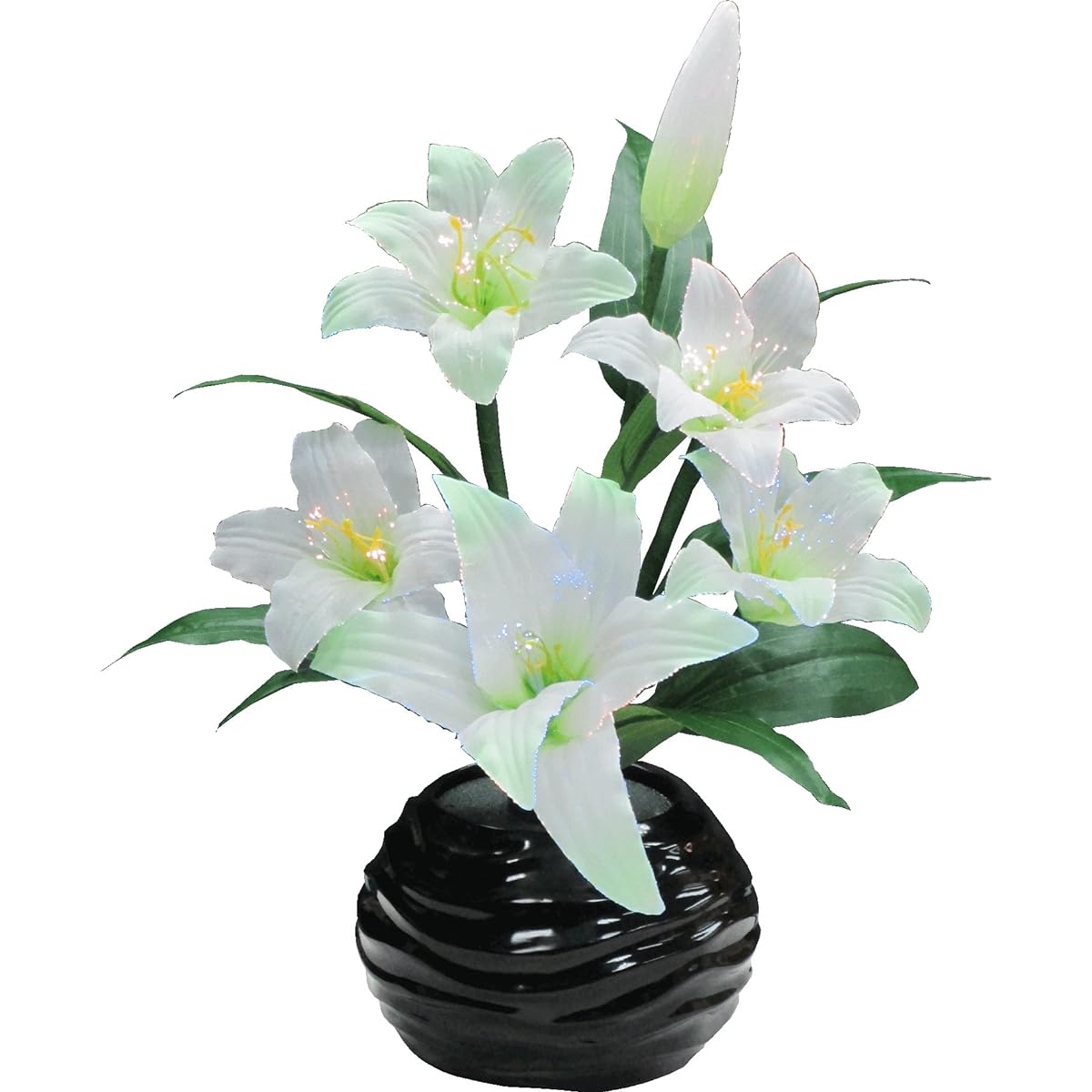 Miyako Butsudan Buddhist altar/Shinto lantern Luminous Lily Height 48xW30cm 1311016