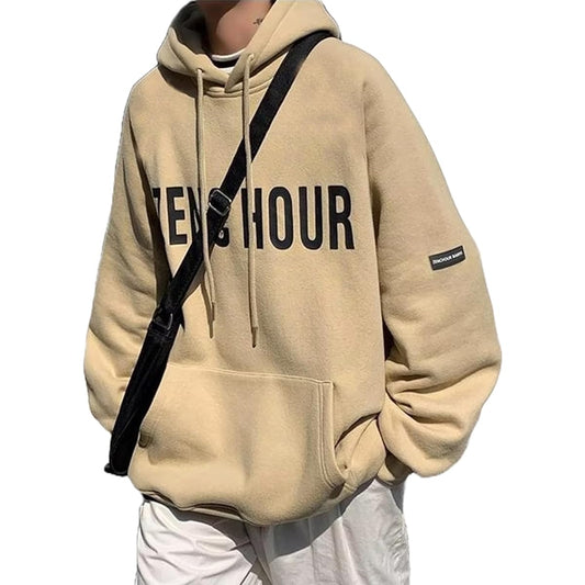 [BLANK BLANC] [Limited stock] Parka Hoodie Logo English Letters Big Silhouette Oversize Street B13