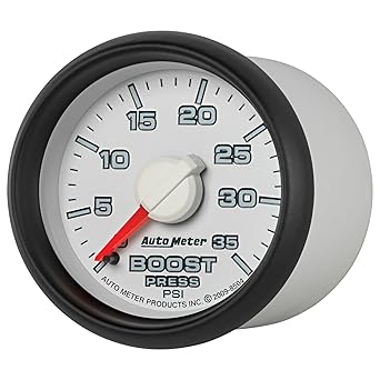 Auto Meter 8504 Factory Match 2-1/16 inch 0-35 PSI Mechanical Boost Gauge Dodge