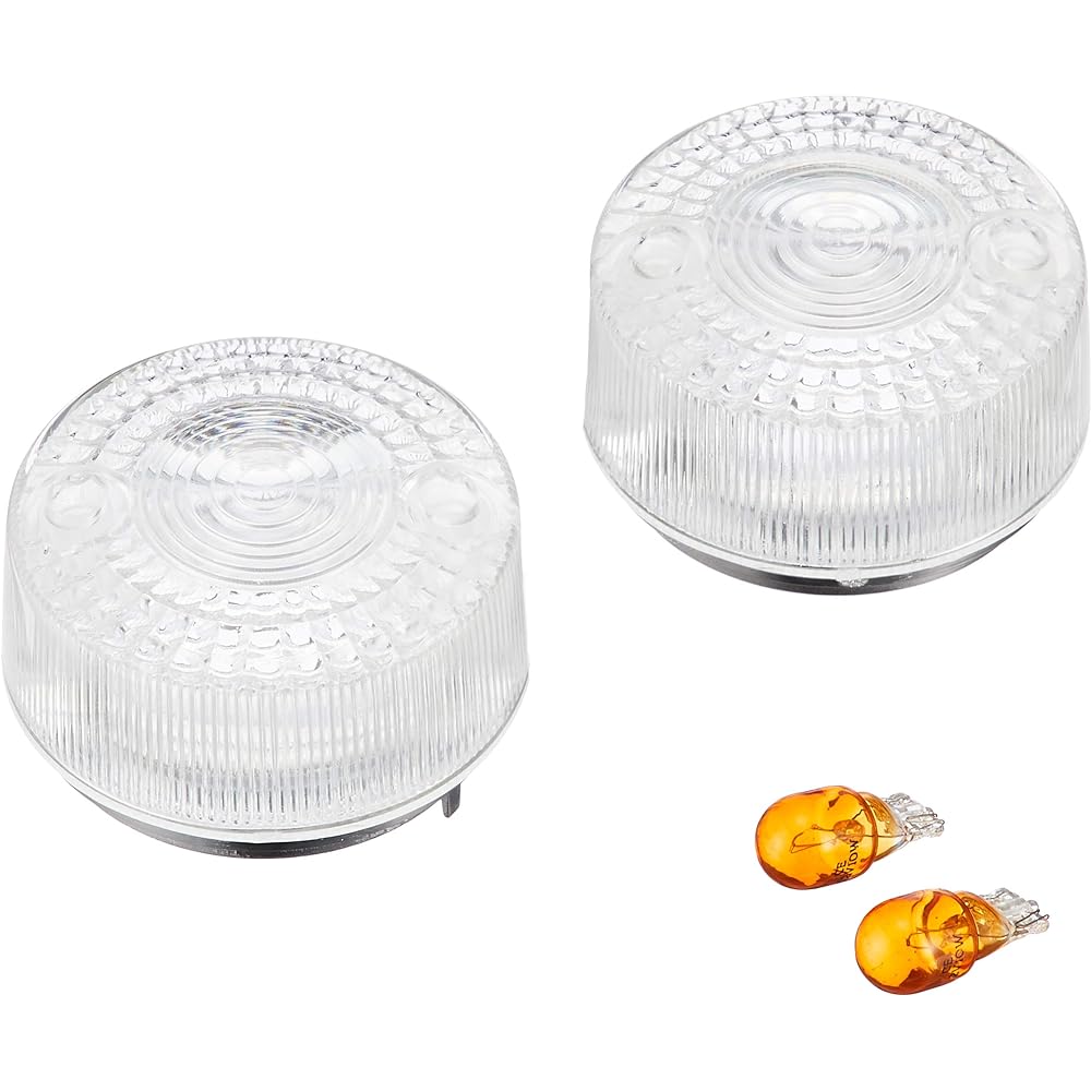 KITACO Turn signal lens set (1 set of 2 left and right) Super Cub 50/Super Cub 90 etc. Clear 807-1087000
