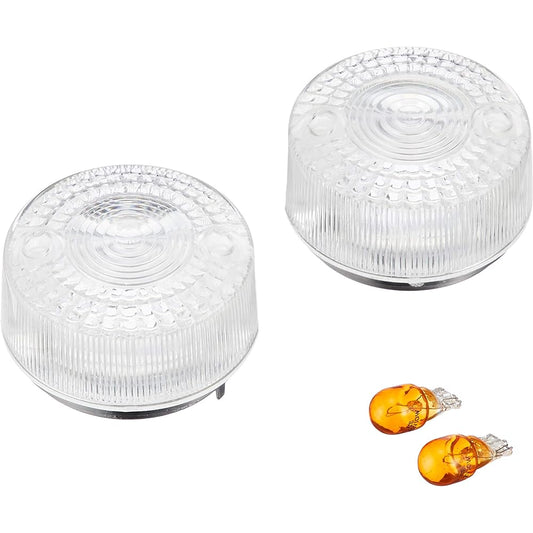 KITACO Turn signal lens set (1 set of 2 left and right) Super Cub 50/Super Cub 90 etc. Clear 807-1087000