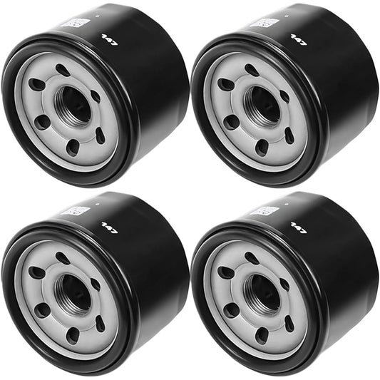 Motorcycle Engine Parts Oil Filter Kymco Xciting 500Ri MyRoad 700i MXU 500 550 700 UXV 500i Camo 700i Turf (Color : 4pcs)