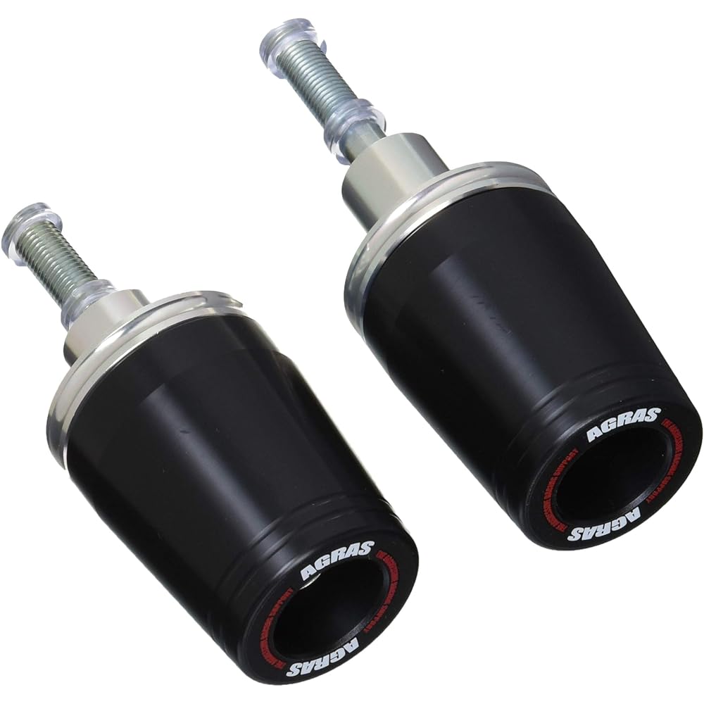 AGRAS Racing Slider with Logo Frame Type (Aluminum Base + Duracon) Duracon: Black φ50 GSX-S1000(15-) GSX-S1000F(15-) 342-302-000BX