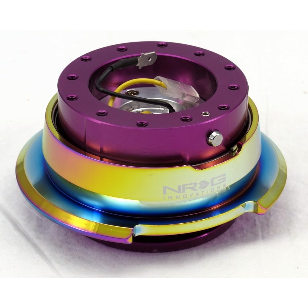 NRG Innovations SRK-280OR/MC Quick Release (Orange Body/Titan Tankrome Ring)