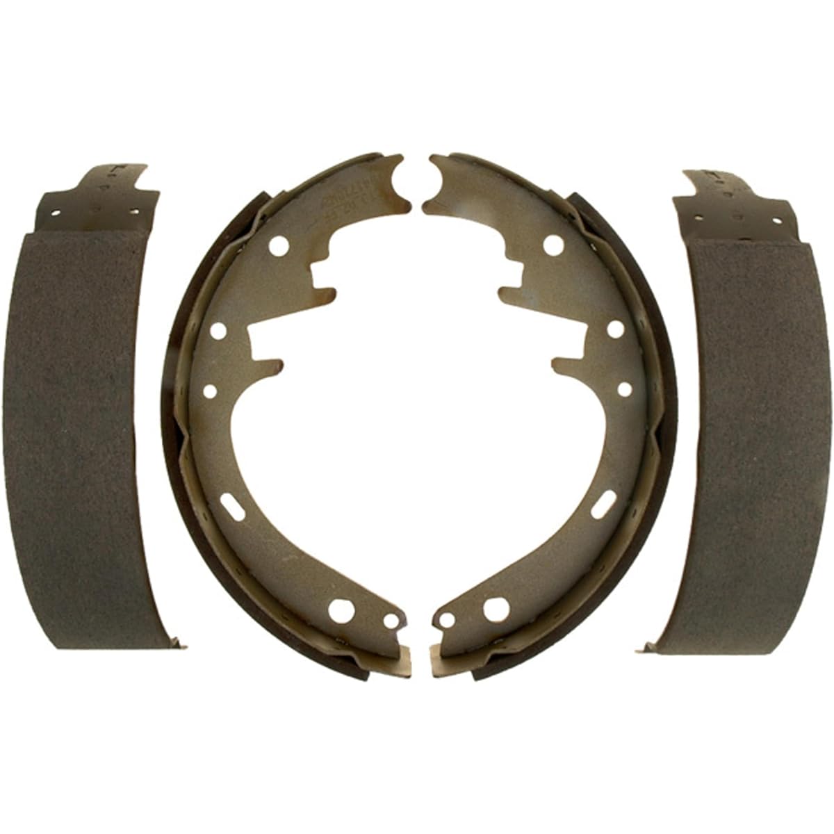 ACDelco 14263B Advantage Bonded Rear Brake Shoe Set