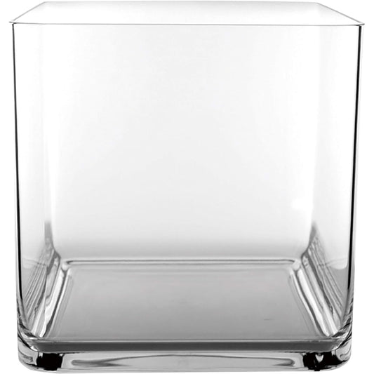 Clay PC dice 30 CLEAR Length and width approx. 25 x height approx. 25cm Vase Polycarbonate CC931304-000