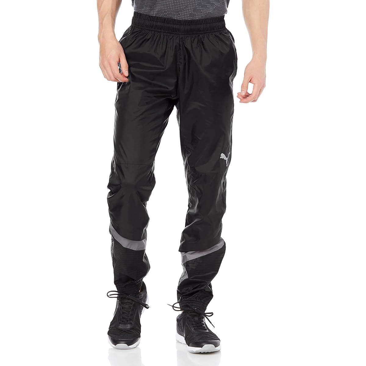 [PUMA] Ultralight Windproof Water Repellent Training TEAMFINAL Piste Pants 658006 Men's