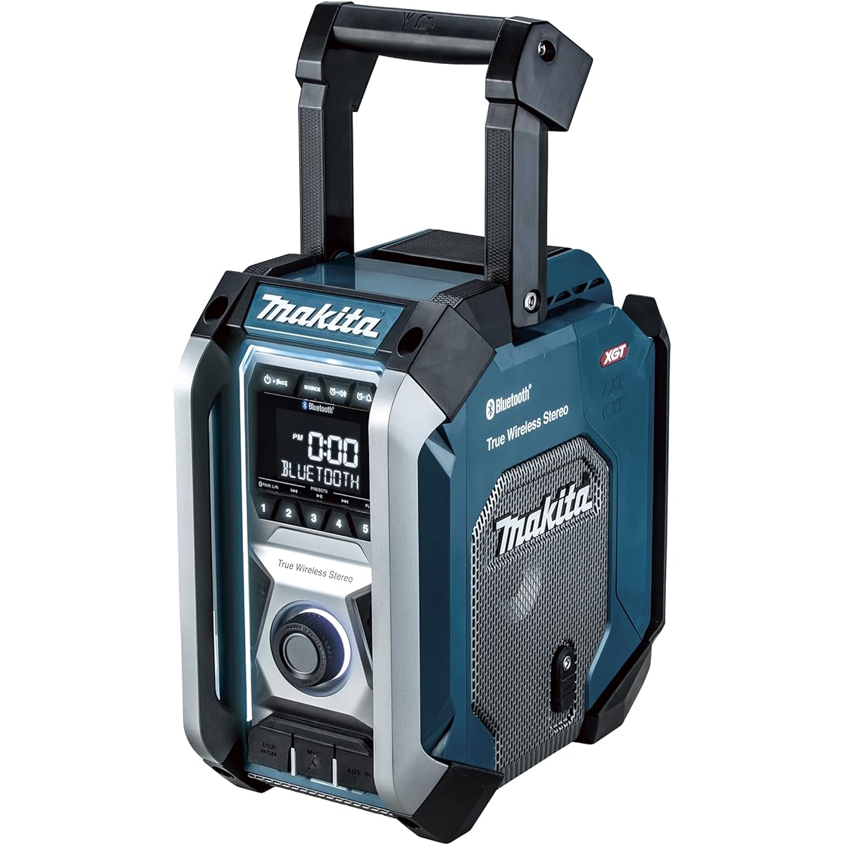 Makita Rechargeable Radio (Blue) 40Vmax Main unit only/Battery and charger sold separately MR005GZ