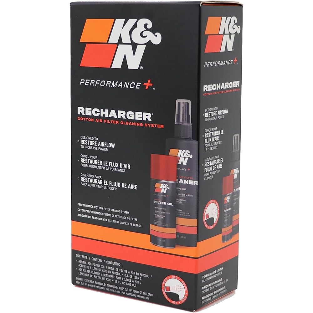 K&N [Regular Imported Product] K&N Maintenance Kit [Washer & Aerosol Oil Set] 99-5000 [HTRC2.1]