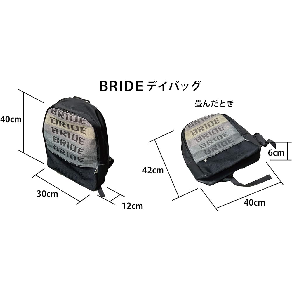 BRIDE [Day bag] Gradient logo HSBGD1