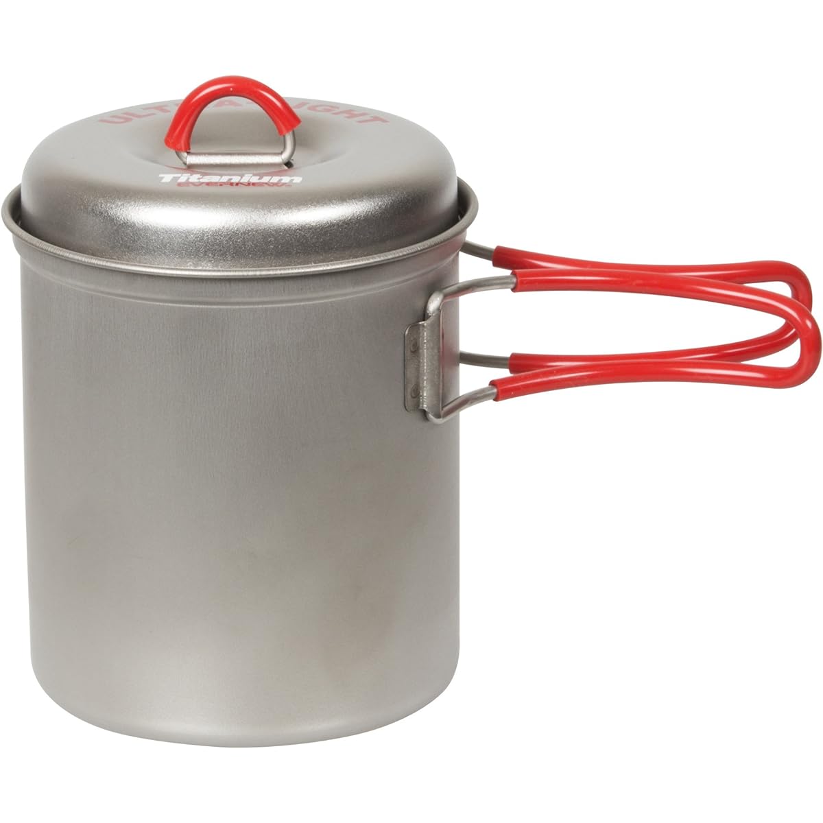 EVERNEW Titanium Ultra Light Cooker Deep S RED ECA264R