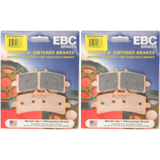 EBC Double-H Sintered Metal Brake Pads EPFA447HH (2 Packs - Enough for 2 Rotors)