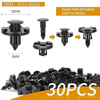 120 SANCAGY fender liner clips