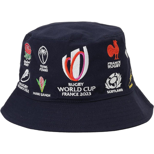 Rugby World Cup 2023 France (RUGBY WORLDCUP FRANCE 2023) 20UNIONS Bucket Hat RWC53208 (Navy/F/Men's, Lady's)