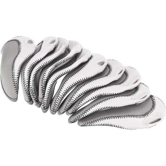 PATIKIL Golf Club Iron Head Cover Visible Window Waterproof Protective Sleeve for Outdoor Sports