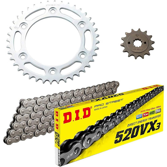 D.I.D (Daido Kogyo) F/R sprocket 3-point replacement kit DH-01 HONDA CRF250L 12-14